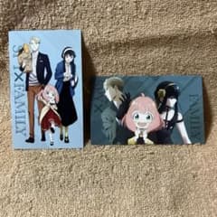 SPY FAMILY POP UP SHOP 특전 카드 2종 포저가