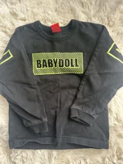 BABYDOLL 黒 トレーナー 110サイズのサムネイル