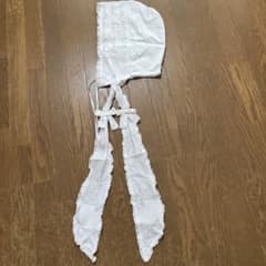 【美品】【希少価値】ピンクハウスのつけれるフード！　リボン付きのサムネイル