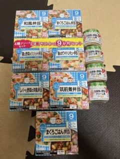 和光堂　キユーピー　離乳食セットのサムネイル