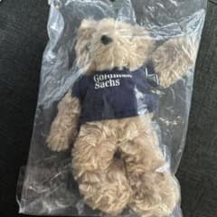 Goldman Sachs ぬいぐるみ ベア Goldman Sachs ぬいぐるみ テディベア くま - メルカリ