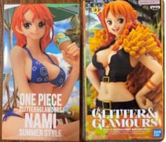 ワンピース GLITTER&GLAMOURS ナミ フィギュア ６体セット ワンピース GLITTER&GLAMOURS ナミ フィギュア 2種セット箱同梱 - メルカリ