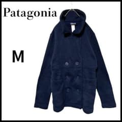 Patagonia 파타고니아 더블 버튼 양털 재킷 네이비 M