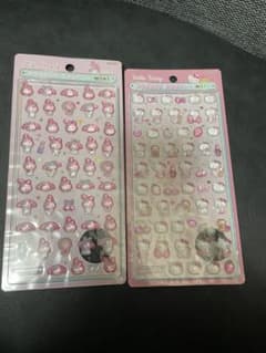 サンリオ ボンボンドロップシール ミニ マイメロディ ハローキティ 2種のサムネイル