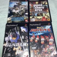 PS2ソフト 4本セットのサムネイル