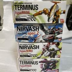 エウレカセブン全種セット ニルヴァーシュ spec2 ターミナス 606 909