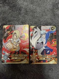 NARUTO トレーディングカード 綱手 巳月 2枚セットAR - メルカリ