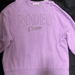 ロデオクラウンズ　RODEOCROWNS トレーナー　スウェット　パープルのサムネイル
