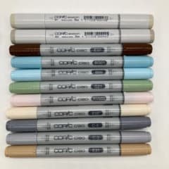 COPIC sketch ciao マーカー 11本セットのサムネイル