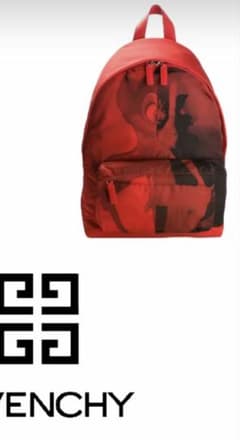 GIVENCHY バックパック リュック メンズ レッド 赤 Archive - メルカリ