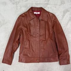 23区 大きい(2L) 本革(牛革) レザー ジャケット size46 総裏地のサムネイル