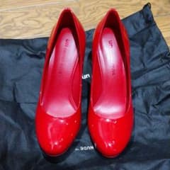 UNTED NUDE(ユナイテッドヌード)パンプス 赤 サイズ37のサムネイル