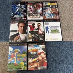 PS2 ゲームソフト 8本セット まとめ売り - メルカリ