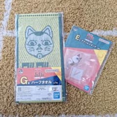 단다단 터보바바아 G상 하프타월 & E상 아크릴 스탠드