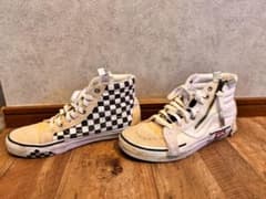 バンズ Vans Sk8-Hi Reissue Cap Checkerboardのサムネイル