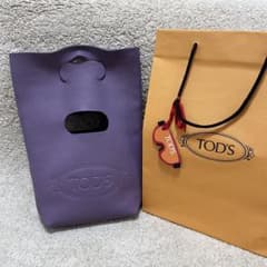 美品 定番 トッズ エンダースキーマ コラボ ハンドバッグ ロゴバッグ