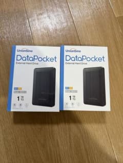 新品 UnionSine DataPocket 1TB HDD 本体 2個 - メルカリ