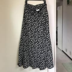 花柄 ロングスカートのサムネイル