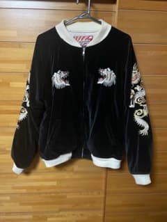 別珍　旧タグ　 ヒューストン　Houston スカジャン　白虎　白龍　飛有棲屯 m51669474564_1.jpg?1737541245