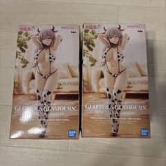 GLITTER&GLAMOURS 宇崎月 牛水着フィギュア メイドver. 2体のサムネイル