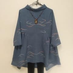 着物リメイクチュニックのサムネイル