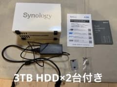 Synology DS218j 3TB HDD×2付 [動作確認済] - メルカリ
