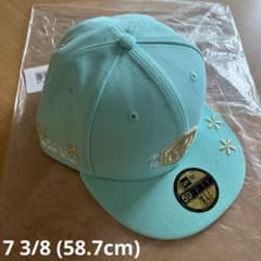 新品✨キンミヤ焼酎 キャップ ブラック グリーン ニューエラ 7 5/8 コラボ キンミヤ焼酎 NEW ERA コラボ キャップ 7 3/8 - メルカリ