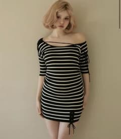 Connie ribbon mini dress andmary - メルカリ