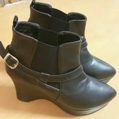 サイドゴアウェッジブーツのサムネイル