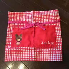 未使用！ジャッキーカフェエプロンのサムネイル