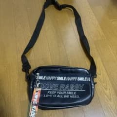 キッズ ショルダーバッグ ブラックのサムネイル