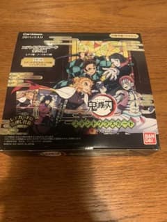 新品/未開封　鬼滅の刃　ステンドグラスカード　パックver　1BOX 未開封のサムネイル