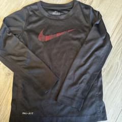 NIKE DRI-FIT 長袖カットソー ブラック Sのサムネイル