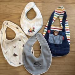 り*。様 スタイ・よだれかけ4点セットのサムネイル