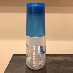 クレイブボトル５００ml  くじら柄  コップ付きボトルのサムネイル