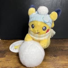 ポケモン ピカチュウ ぬいぐるみ 雪だるま ポケモンセンターオリジナル