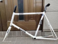 GIOS Feluca Mini Velo Bike Frame Only, White - 510mm
