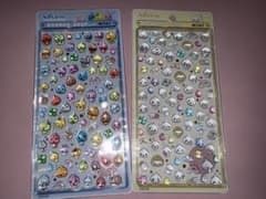 しずくちゃんミニ　ボンボンドロップシール　２枚セットのサムネイル