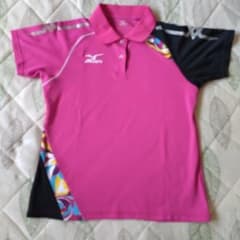 ★卓球 Mizuno ミズノ ゲームシャツ レディースLサイズ★のサムネイル