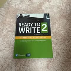READY TO WRITE 2 段落作成のサムネイル