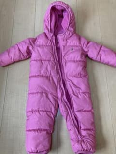 GAP ジャンプスーツ カバーオール　ロンパース　ピンク　80cmのサムネイル