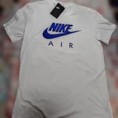 NIKE AIR Tシャツ ホワイト ブルー Sサイズ 新品のサムネイル
