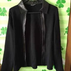 コムサ  黒 カーディガンのサムネイル
