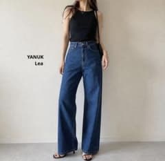 YANUK ヤヌーク LEA ボーイズストレートデニム 25 ウォンブルー - メルカリ