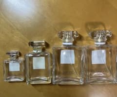 CHANEL 香水♥️空ボトル 4本セット 空き瓶、空箱2個、紙袋3枚 - メルカリ
