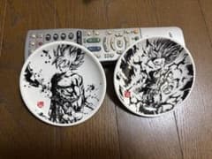 【箱なし】ドラゴンボール一番くじ 超戦士バトル列伝 I賞 墨絵小皿 2点⁠のサムネイル