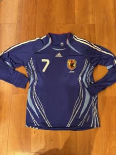 adidas サッカー日本代表 中田英寿 7 長袖 ユニフォームのサムネイル
