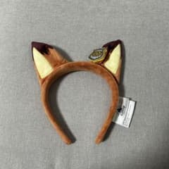 上海　ディズニー　ズートピア　ニック　カチューシャのサムネイル