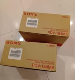 SONY DVCAMテープ 184分 20本 PDV-184ME 未使用 - メルカリ
