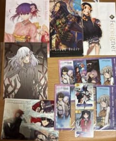 【Fate作品】 ミニファイル 栞 ポストカード他 付録セットのサムネイル